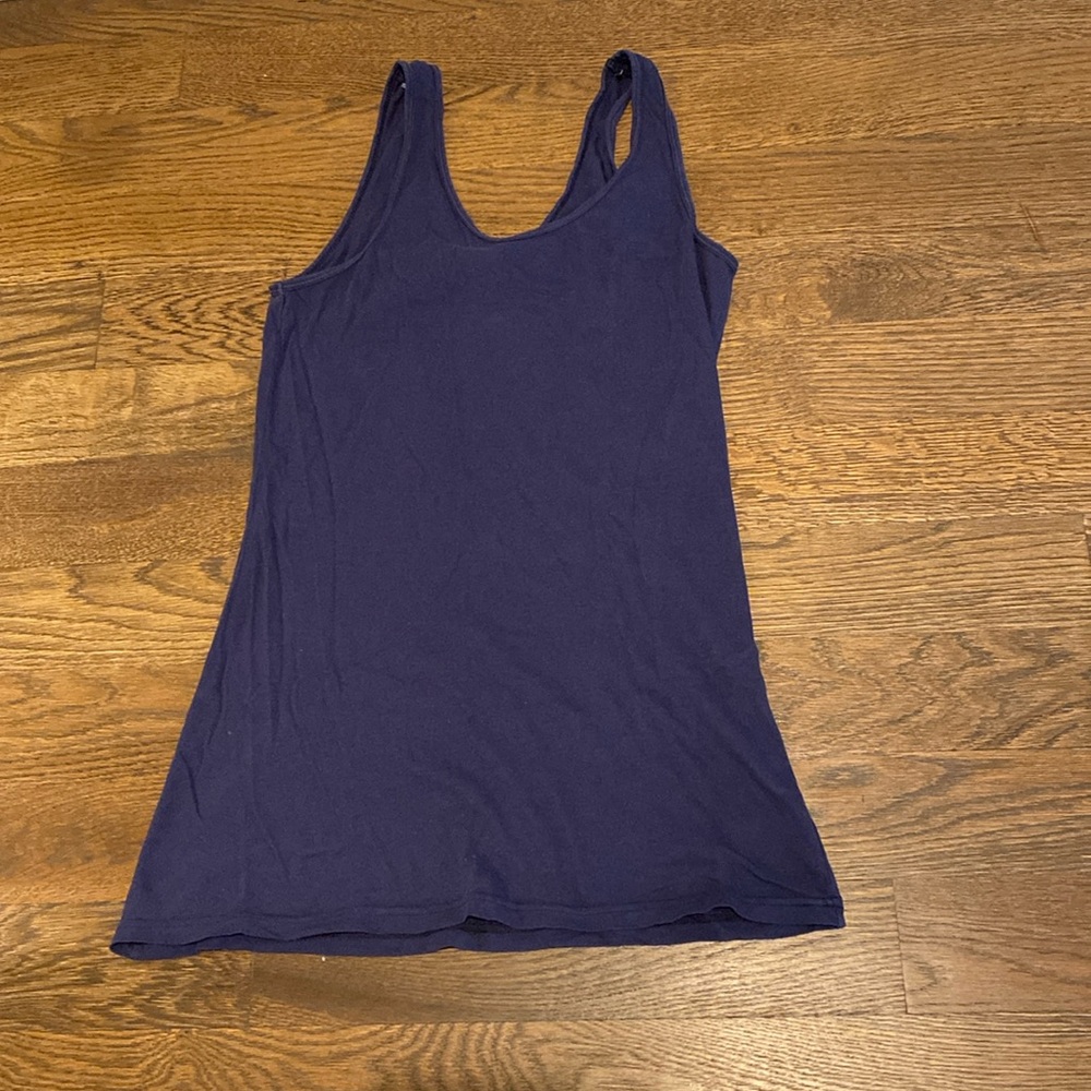 Woman’s Navy Cotton Camisole